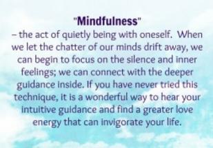Mindfullness