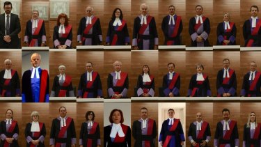 The virtual sitting of the District Court to farewell chief Judge Kevin Sleight.